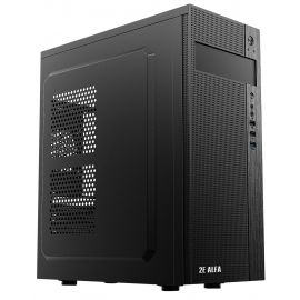 2E Корпус Alfa E185 без БЖ 1xUSB3.0, 2xUSB2.0, VGA 310мм, ATX, чорний