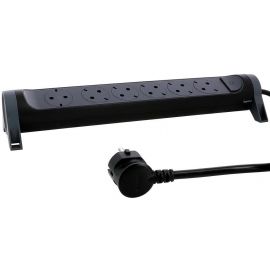 Legrand Подовжувач преміум, поворотний, 6хSchuko, 16А, 3м, чорний