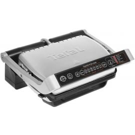 Tefal Гриль притискний OptiGrill+ Initial 2000Вт, темп. режимів-5, знімні пластини, метал