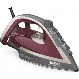 Tefal Праска Smart Protect Plus, 2800Вт, 270мл, паровий удар -260гр, постійна пара - 40гр, керам. підошва, сіро-бордовий