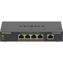NETGEAR Комутатор GS305EPP 4xGE PoE+ (120Вт), 1xGE, керований
