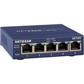 NETGEAR Комутатор GS105GE 5xGE, некерований
