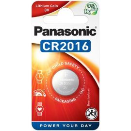 Panasonic Батарейка літієва CR2016 блістер, 1 шт.