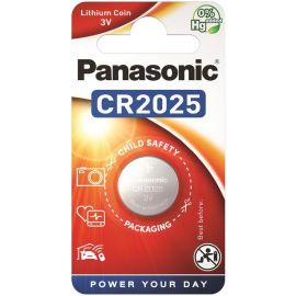 Panasonic Батарейка літієва CR2025 блістер, 1 шт.