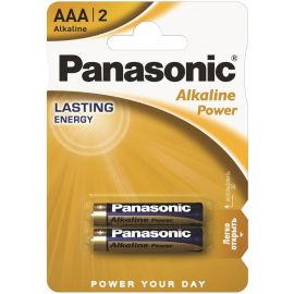 Panasonic Батарейка ALKALINE POWER лужна AAA блістер, 2 шт.