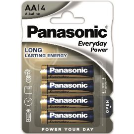 Panasonic Батарейка EVERYDAY POWER лужна AA блістер, 4 шт.