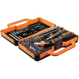 Neo Tools Набір біт з бітотримачем, 1/4", 69шт, 55 біт, 9 торцевих головок