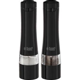 Russell Hobbs Млини для солі та перцю, ААх4, керамічні жорна, чорний