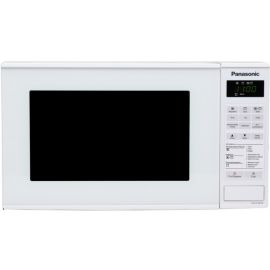 Panasonic Мікрохвильова піч, 20л, 800Вт, гриль, дисплей, білий