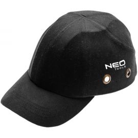 Neo Tools Бейсболка робоча, бавовна, посилена всередині захисними елементами, чорний