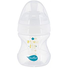 Nuvita Пляшка для годування Mimic Collection 150мл, 0міс+, антиколікова, білий