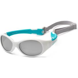 Koolsun Дитячі сонцезахисні окуляри Flex, 3-6р, біло-бірюзовий