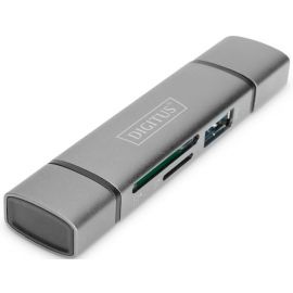Digitus Кардрідер USB-C/USB 3.0 SD/MicroSD