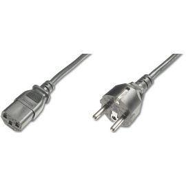 Digitus Кабель Schuko > C13 живлення, 1.8м, чорний