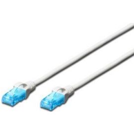 Digitus CCA CAT 5e UTP[Патч-корд CAT 5e UTP, 5м, AWG 26/7, CCA, PVC, білий]