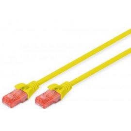 Digitus CAT 6 UTP[Патч-корд CAT 6 UTP, 5м, AWG 26/7, Cu, LSZH, жовтий]