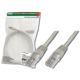 Digitus Патч-корд САТ 5e UTP, 3м, AWG 26/7, Cu, PVC, сірий
