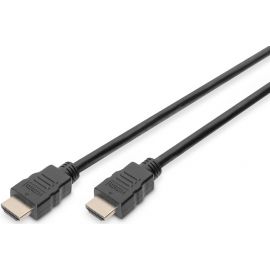Digitus Кабель HDMI (M/M), 5м, High speed/Ethernet, чорний