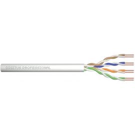 Digitus Кабель "вита пара" САТ 5e UTP, 100м, AWG 24/1, PVC, сірий