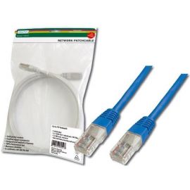 Digitus Патч-корд CAT 5e UTP, 5м, AWG 26/7, Cu, PVC, синій