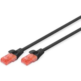 Digitus Патч-корд CAT 6 UTP, 10м, AWG 26/7, Cu, LSZH, чорний