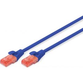 Digitus Патч-корд CAT 6 UTP, 3м, AWG 26/7, Cu, LSZH, синій