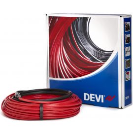 DEVI Кабель нагрівальний Deviflex 18Т, двожильний, для систем опалення, 10м кв., 82м, 1485Вт, 230В