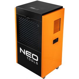 Neo Tools Осушувач повітря промисловий, 1000Вт, 90л/добу, 310м кв, 500м куб/год, LCD дисплей, безперервний злив, прогр.часу роботи, IP22