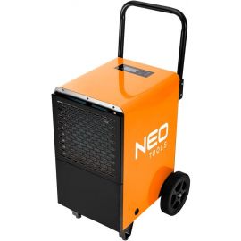 Neo Tools Осушувач повітря промисловий, 750Вт, 50л/добу, 180м кв, 300м куб/год, LCD дисплей, безперервний злив, прогр.часу роботи, IP22