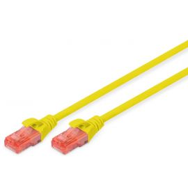 Digitus CAT 6 UTP[Патч-корд CAT 6 UTP, 2м, AWG 26/7, Cu, LSZH, жовтий]