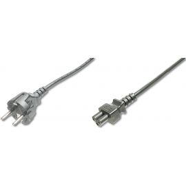 Digitus Кабель живлення Schuko - C5 M/F, 1.8m, black