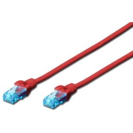 Digitus CCA CAT 5e UTP[Патч-корд CAT 5e UTP, 2м, AWG 26/7, CCA, PVC, червоний]