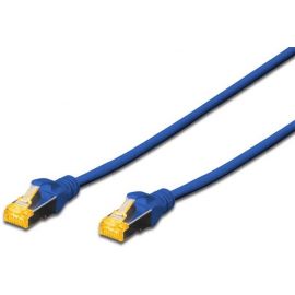 Digitus CAT 6a S-FTP[Патч-корд CAT 6a S-FTP, 3м, AWG 26/7, Cu, LSZH, синій]