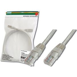 Digitus Патч-корд САТ 5e UTP, 0.5м, AWG 26/7, Cu, PVC, сірий