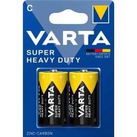 VARTA Батарейка SUPERLIFE вугільно-цинкова C BLI 2 блістер, 2 шт.