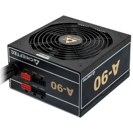 Chieftec Блок живлення A-90 (750W), >90%, 140мм, 1xMB 24pin(20+4), 1xCPU 8pin(4+4), 3xMolex, 8xSATA, 4xPCIe 8pin(6+2), Modular