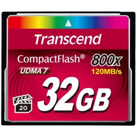 Transcend Карта пам'яті CF 32GB 800X