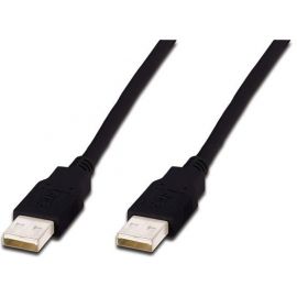 Digitus Кабель USB-A (M/M) заряджання/синхронізації, 1.8м, чорний