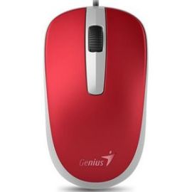 Genius Миша DX-120, USB-A, червоний