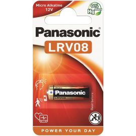 Panasonic Батарейка лужна LRV08(A23, MN21, V23) блістер, 1 шт.