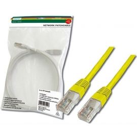 Digitus Патч-корд CAT 5e UTP, 3м, AWG 26/7, Cu, PVC, жовтий