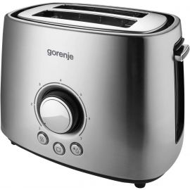 Gorenje Тостер, 1000Вт, пластик-метал, нерж.
