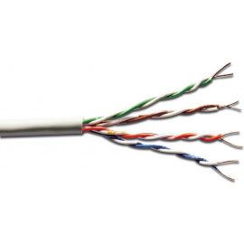 Digitus Кабель "вита пара" САТ 6 UTP, 305м, AWG 23/1, CCA, PVC, сірий