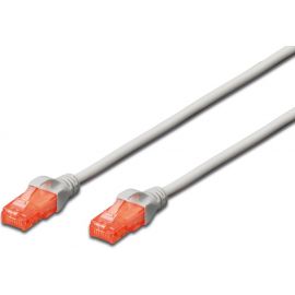 Digitus CAT 6 UTP, 0.5м, AWG 26/7, Cu, LSZH, серый