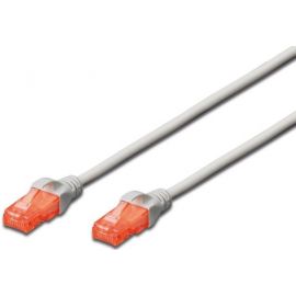 Digitus Патч-корд CAT 6 UTP, 1.5м, AWG 26/7, Cu, LSZH, сірий