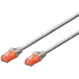 Digitus Патч-корд CAT 6 UTP, 30м, AWG 26/7, Cu, LSZH, сірий