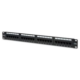 Digitus Патч-панель САТ 5e UTP, 19", 1U, 24 порти, зібрана