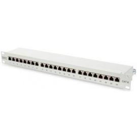 Digitus Патч-панель САТ 6 STP, 19", 1U, 24 порти, зібрана