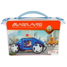 MagPlayer Конструктор магнітний 64 од. (MPT-64)