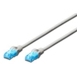 Digitus Патч-корд CAT 5e UTP, 30м, AWG 26/7, CCA, PVC, сірий